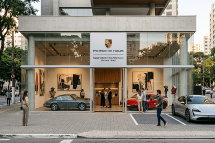 Porsche em São Paulo: como o novo espaço cultural redefine a experiência de marca no Brasil